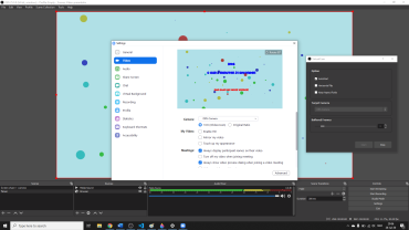 Screenshot OBS video input in Zoom