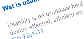Wat is usability?